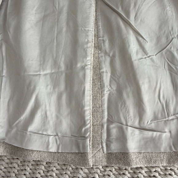 Zara Manteco Wool Coat Jacket Cream Sz XL - Picture 8 of 13